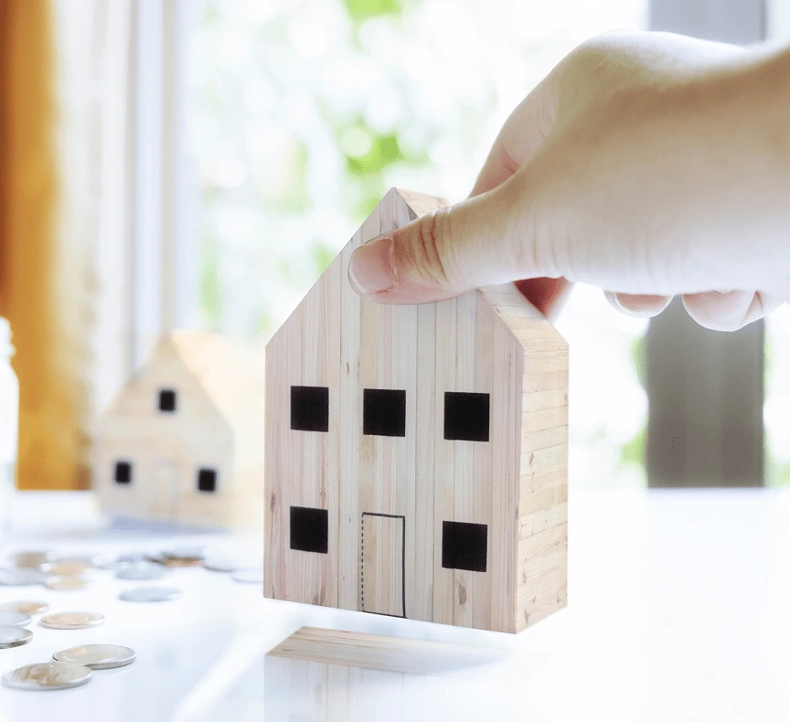 Maison représentant le service 