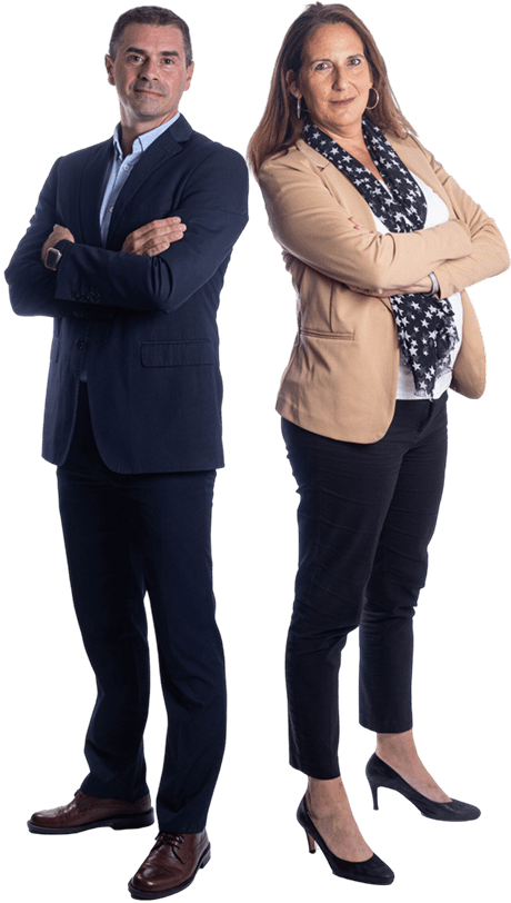 Portrait de Chloé Magnier et de Sébastien De Miguel